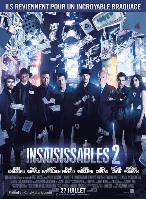 Now You See Me 2 - French Movie Poster