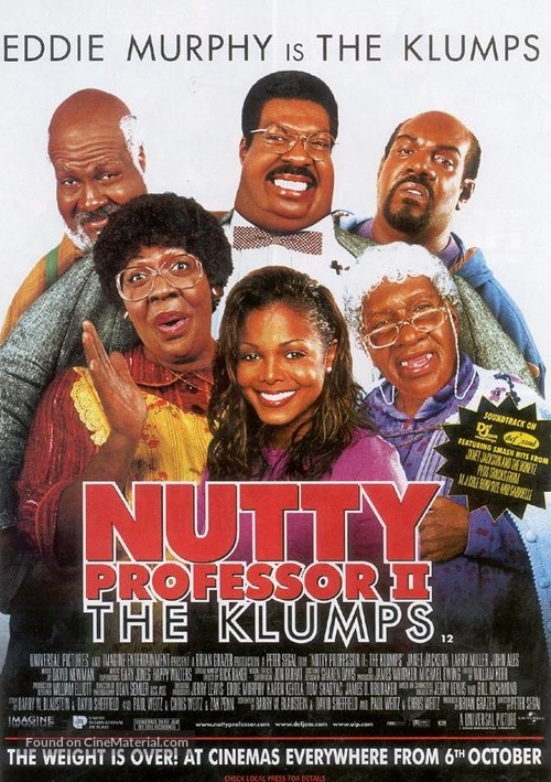 Nutty Professor 2 - Movie Poster