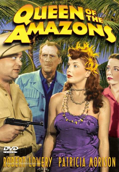 Queen of the Amazons - DVD movie cover