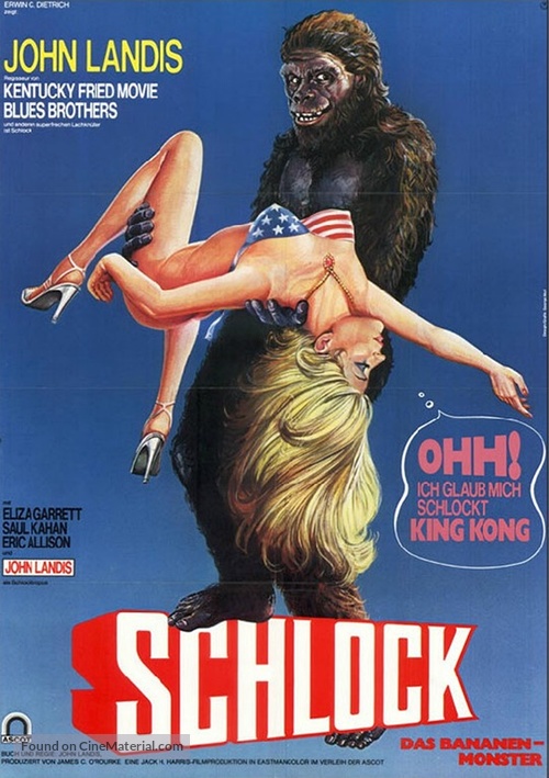 Schlock - German Movie Poster