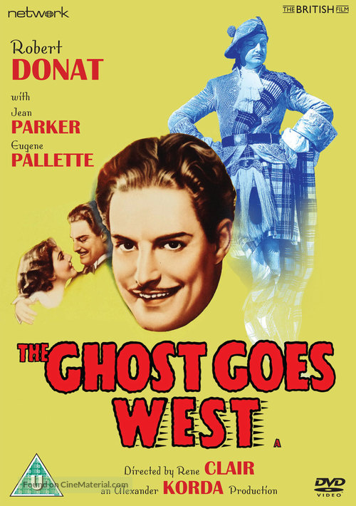 The Ghost Goes West - British DVD movie cover