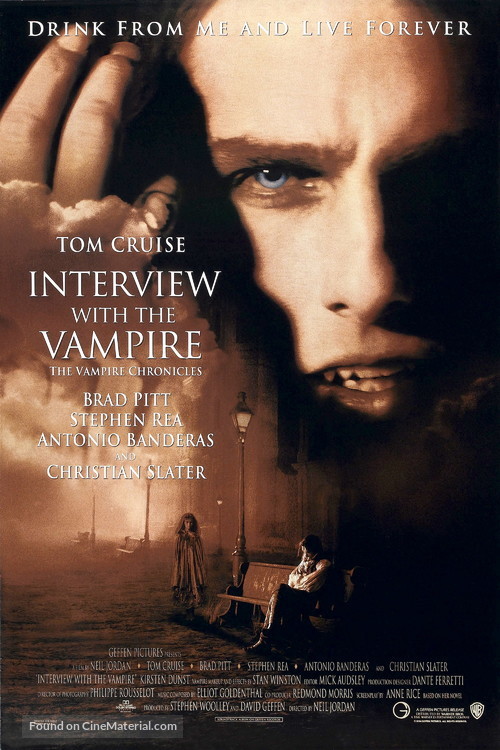 Interview With The Vampire - Movie Poster