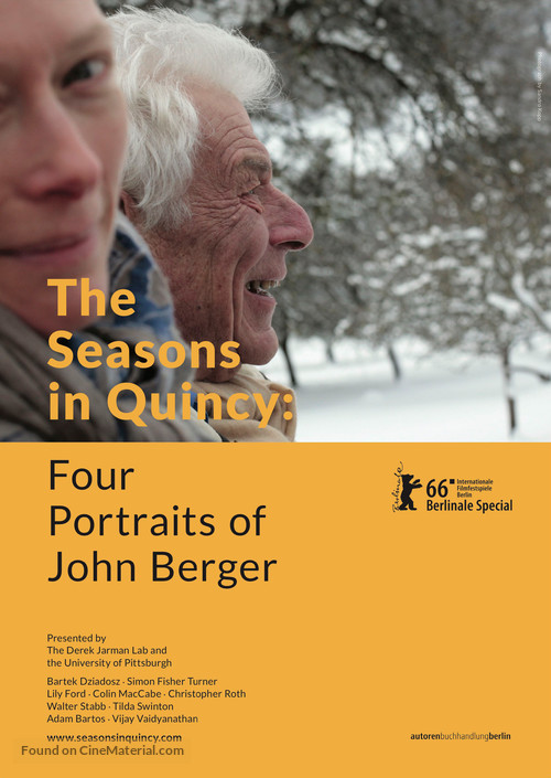 The Seasons in Quincy: Four Portraits of John Berger - British Movie Poster