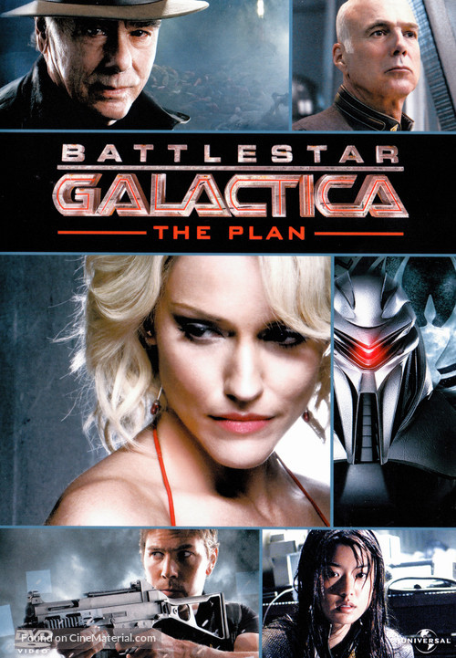 Battlestar Galactica: The Plan - DVD movie cover