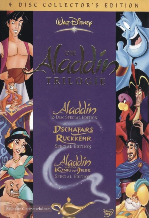 Aladdin And The King Of Thieves - German DVD movie cover