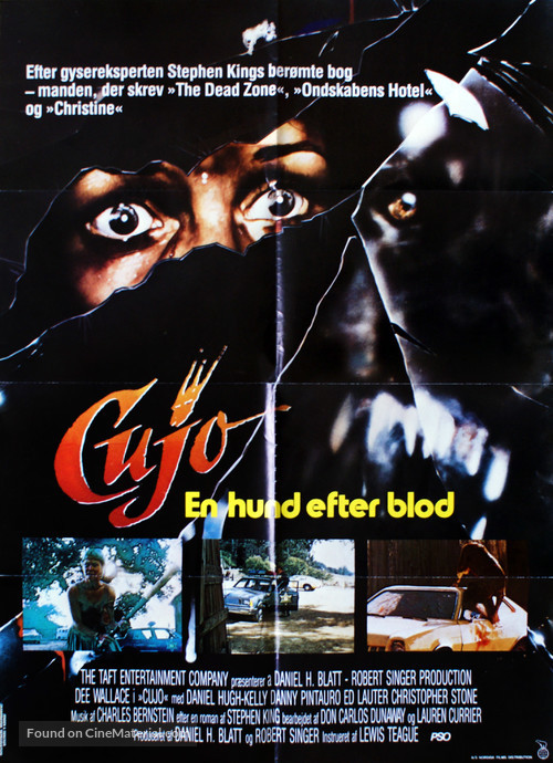 Cujo - Danish Movie Poster