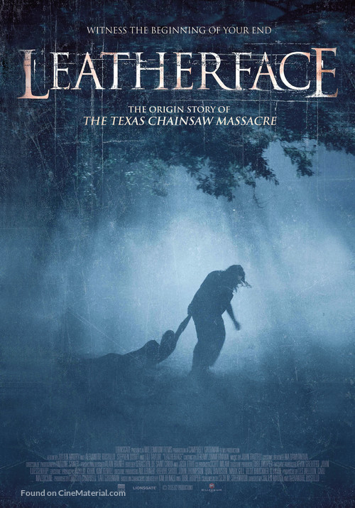 Leatherface - Belgian Movie Poster