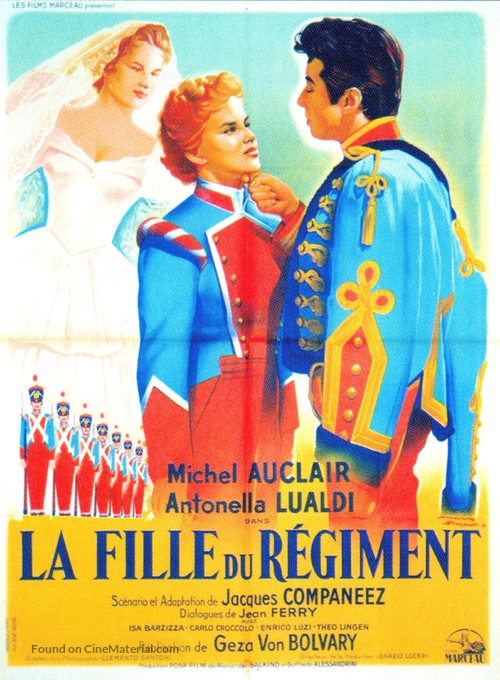 Die Tochter der Kompanie - French Movie Poster