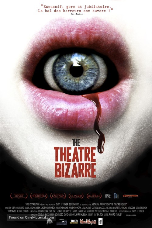 The Theatre Bizarre - French Movie Poster