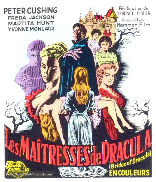 The Brides of Dracula - French Movie Poster