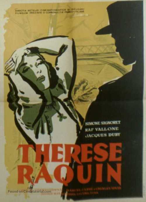 Th&egrave;r&eacute;se Raquin - Brazilian Movie Poster