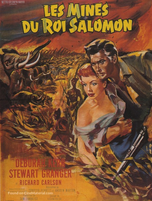 King Solomon&#039;s Mines - French Movie Poster