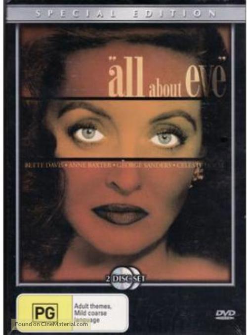 All About Eve - Australian DVD movie cover