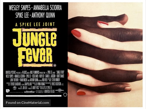 Jungle Fever - British Movie Poster
