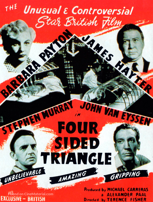 Four Sided Triangle - British Movie Poster