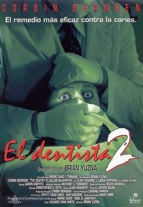 The Dentist 2 - Spanish Movie Poster