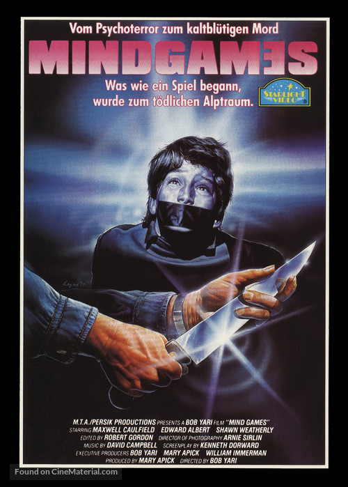 Mind Games - German Movie Poster