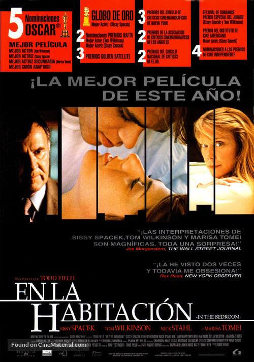 In the Bedroom - Spanish Movie Poster