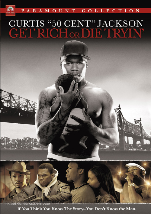 Get Rich or Die Tryin&#039; - German DVD movie cover