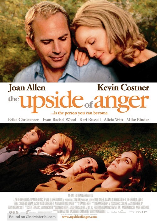 The Upside of Anger - Dutch Movie Poster