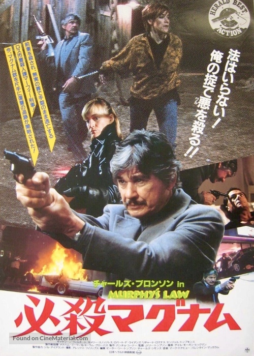 Murphy&#039;s Law - Japanese Movie Poster