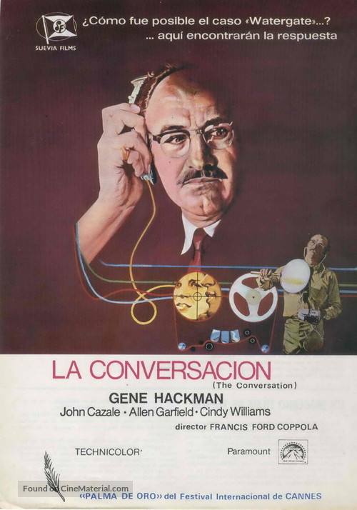 The Conversation - Spanish Movie Poster