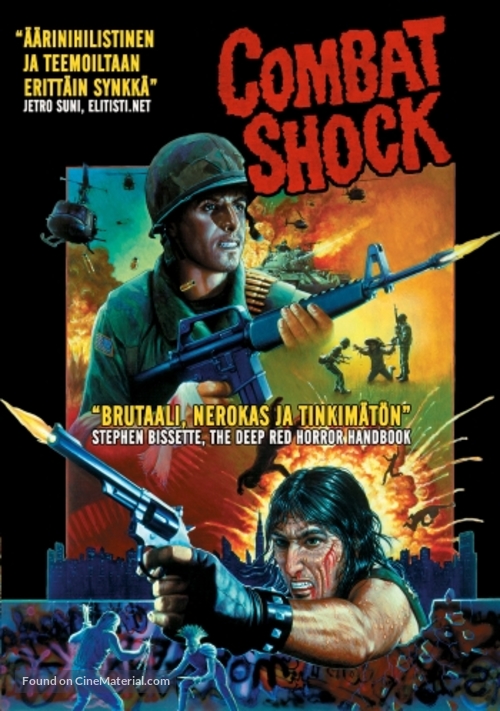 Combat Shock - Finnish Movie Cover