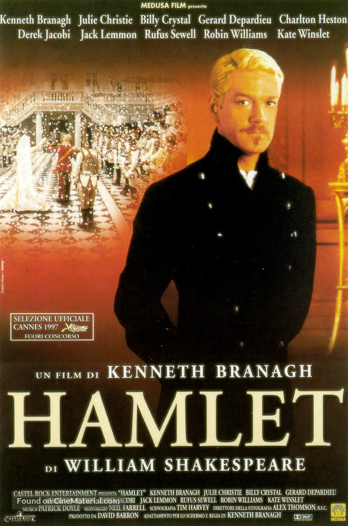 Hamlet - Italian Movie Poster