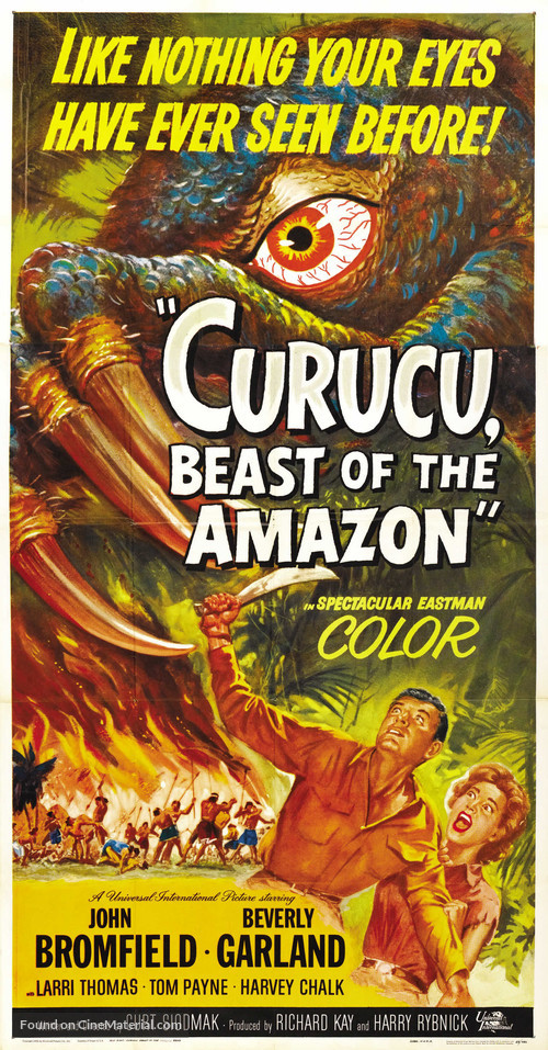 Curucu, Beast of the Amazon - Movie Poster