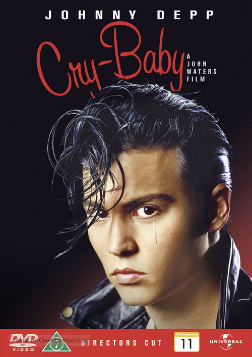 Cry-Baby - Danish DVD movie cover