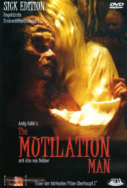 The Mutilation Man - German DVD movie cover