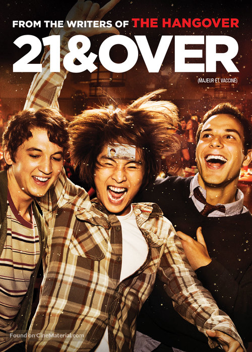 21 and Over - Canadian DVD movie cover