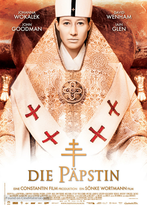 Die P&auml;pstin - German Movie Poster