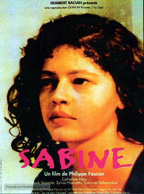 Sabine - French Movie Poster