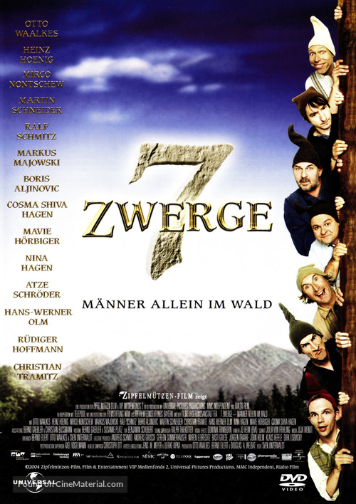 7 Zwerge - German DVD movie cover