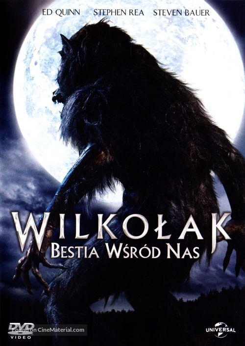 Werewolf: The Beast Among Us - Polish DVD movie cover