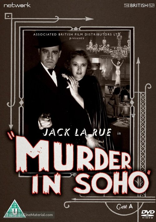 Murder in Soho - British DVD movie cover