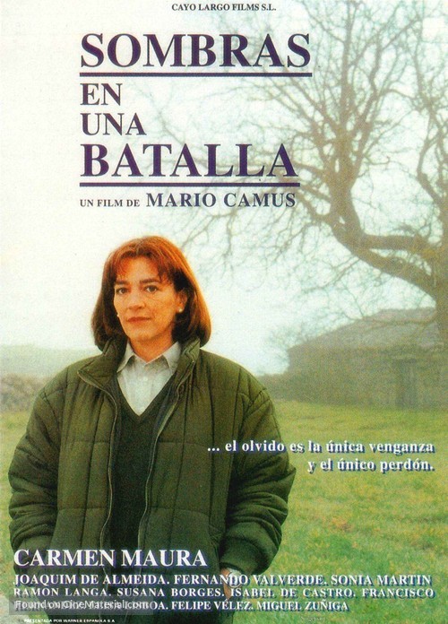 Sombras en una batalla - Spanish Movie Poster