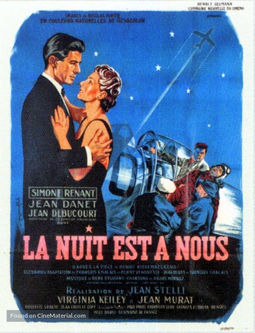 La nuit est &agrave; nous - French Movie Poster