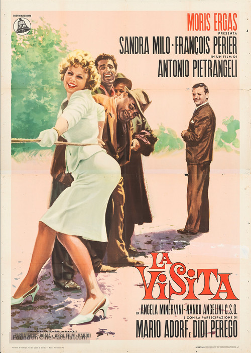 La visita - Italian Movie Poster