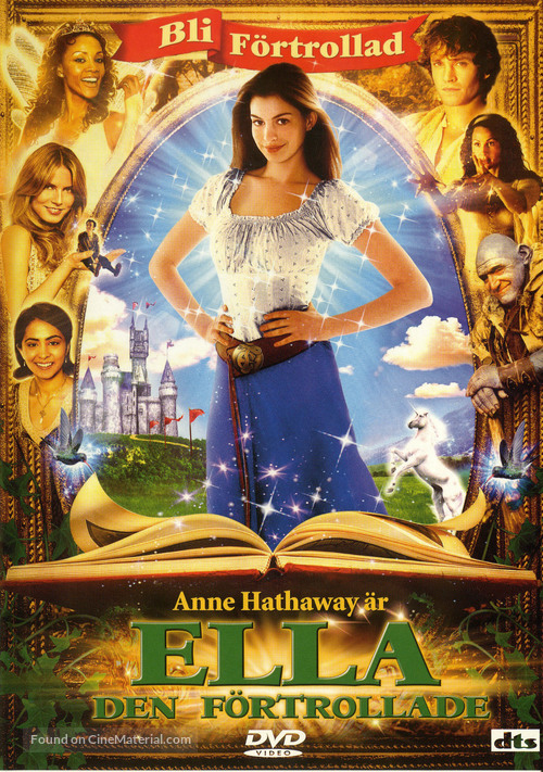 Ella Enchanted - Swedish DVD movie cover