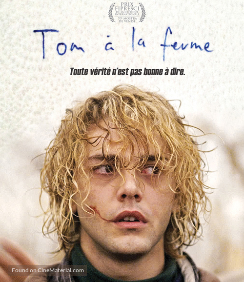 Tom &agrave; la ferme - Canadian Blu-Ray movie cover