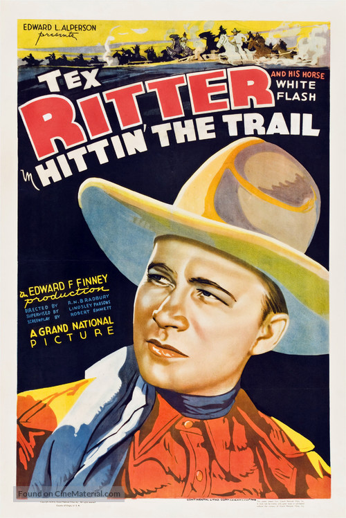 Hittin&#039; the Trail - Movie Poster