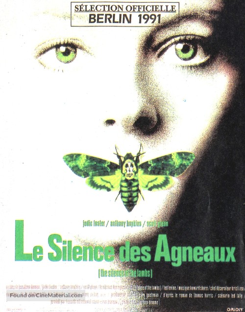 The Silence Of The Lambs - French Movie Poster