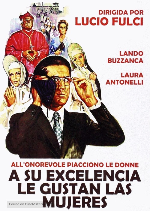 All&#039;onorevole piacciono le donne (Nonostante le apparenze... e purch&eacute; la nazione non lo sappia) - Spanish Movie Poster