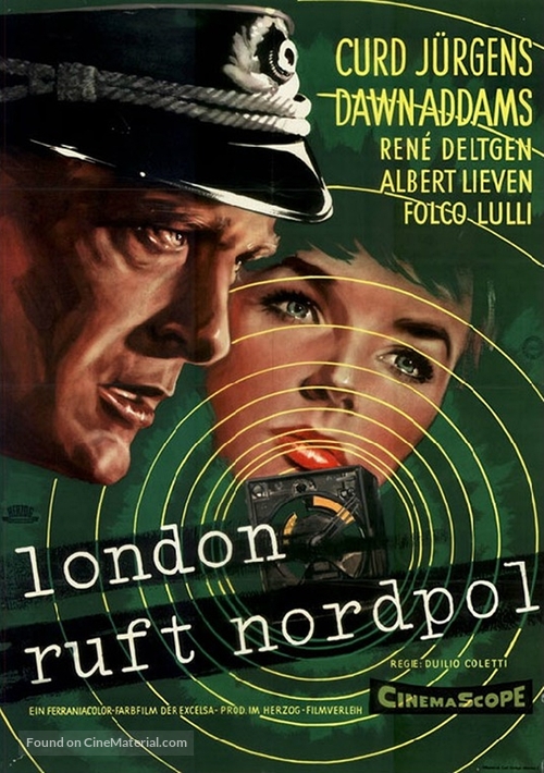 Londra chiama Polo Nord - German Movie Poster