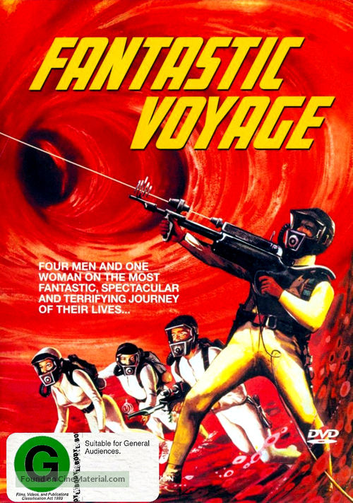 Fantastic Voyage - New Zealand DVD movie cover