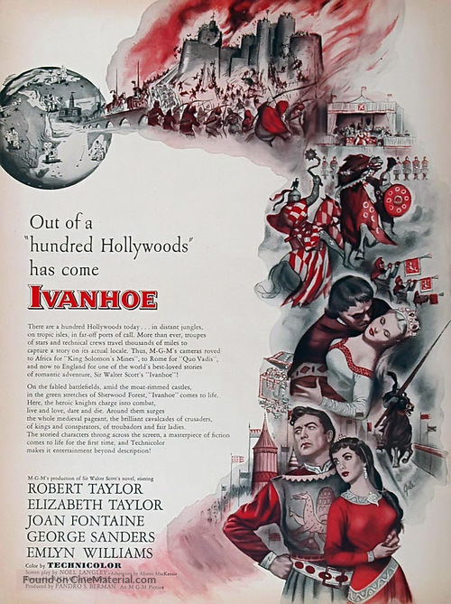 Ivanhoe - poster