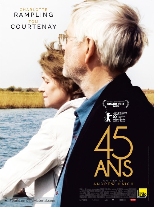 45 Years - French Movie Poster