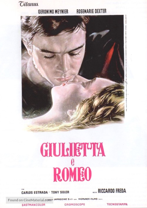 Romeo e Giulietta - Italian Movie Poster